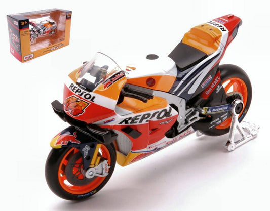 SCALE MODEL COMPATIBLE WITH HONDA RC213V REPSOL MOTOGP 2021 N.44 POL ESPARGARO 1:18 MAISTO MI36372E