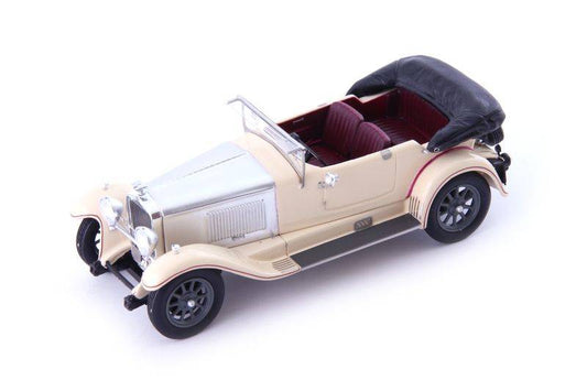 MODELE REDUIT COMPATIBLE AVEC HORCH 8/400 TOURER 1930 IVOIRE 1:43 AUTOCULT ATC02025