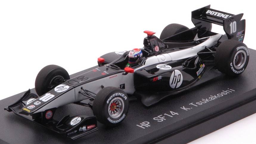 MODELE REDUIT COMPATIBLE AVEC HP SF14 N.10 SUPER FORMULA 2014 K.TSUKAKOSHI 1:43 EBBRO EB45119