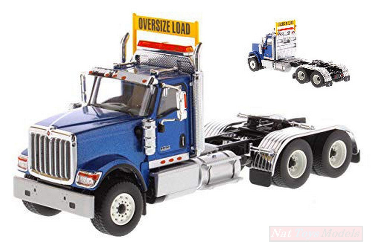 MODÈLE RÉDUIT COMPATIBLE AVEC TRACTEUR TANDEM HX520 BLEU 1:50 DIECAST MASTER DM71004