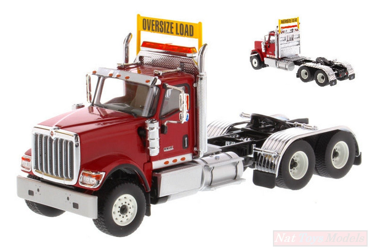 SCALE MODEL COMPATIBLE WITH HX520 TANDEM TRACTOR RED 1:50 DIECAST MASTER DM71002