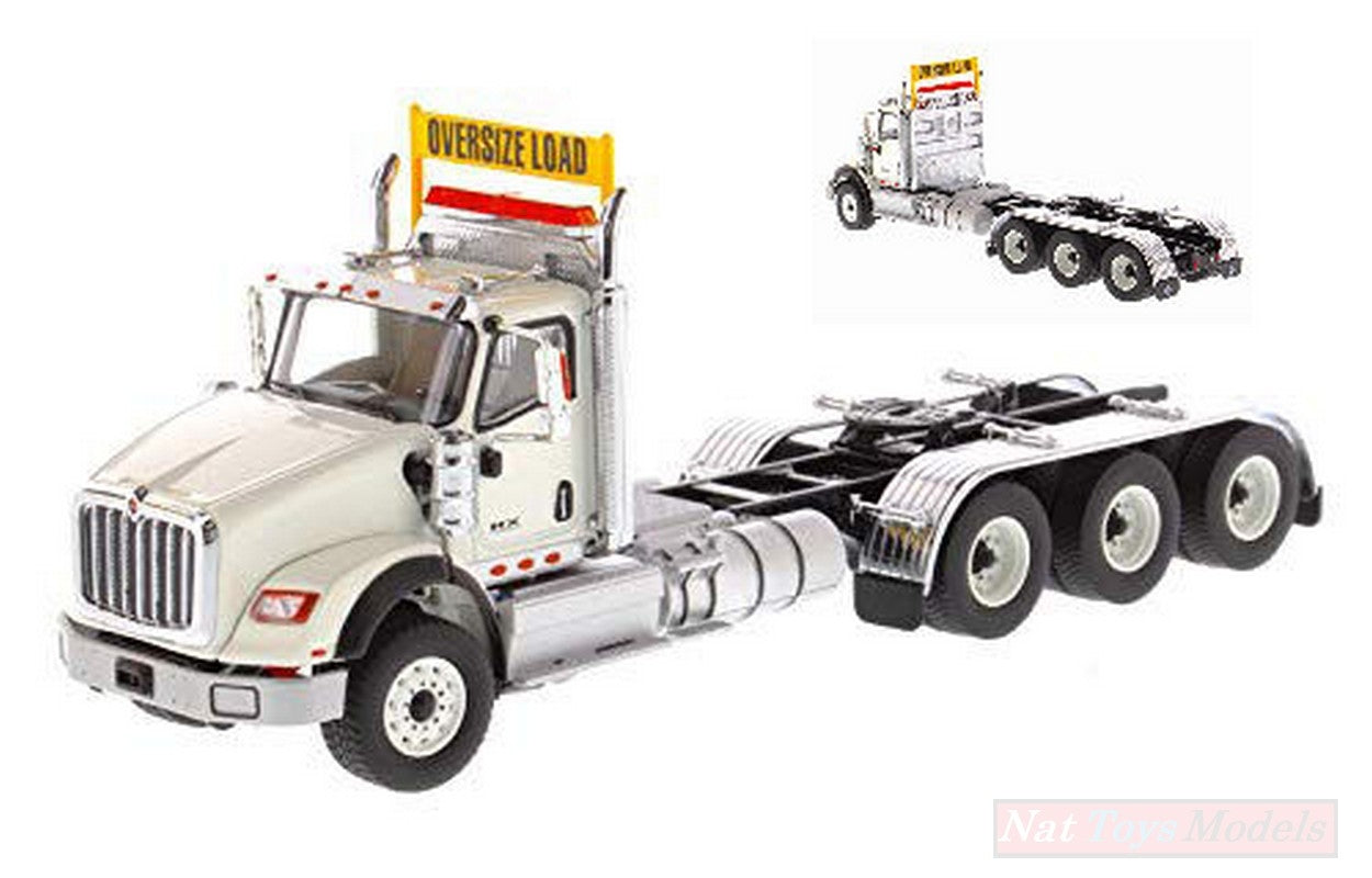 MODELE REDUIT COMPATIBLE AVEC HX620 TRIDEM TRACTOR BLANC 1:50 DIECAST MASTER DM71007