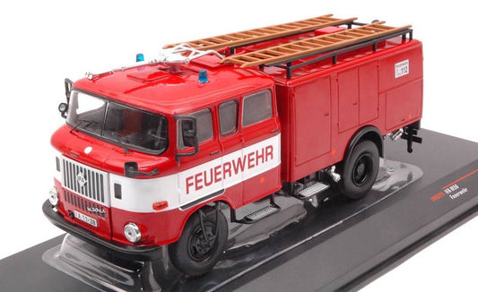 MODELLINO IN SCALA COMPATIBILE CON IFA W 50 FIRE BRIGADE 1:43 IXO MODEL TRF022S