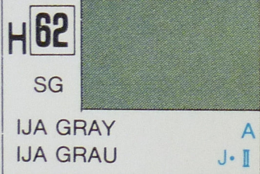 COLORI MODELLISMO IJA GRAY SEMI-GLOSS ml 10 Pz.6 GUNZE GU0062