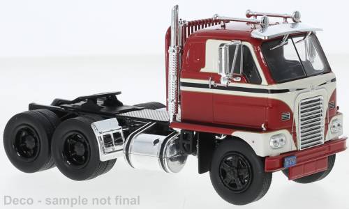 SCALE MODEL COMPATIBLE WITH INTERNATIONAL HARVESTER DCOF-405 1959 RED/WHITE 1:43 IXO MODEL TR130