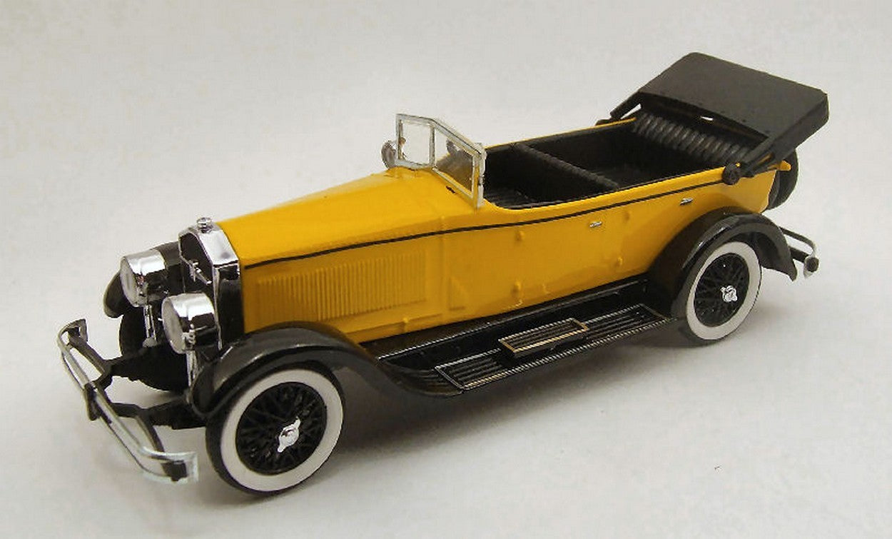 MODELLINO IN SCALA COMPATIBILE CON ISOTTA FRASCHINI 8 A 1924 YELLOW 1:43 RIO RI4287