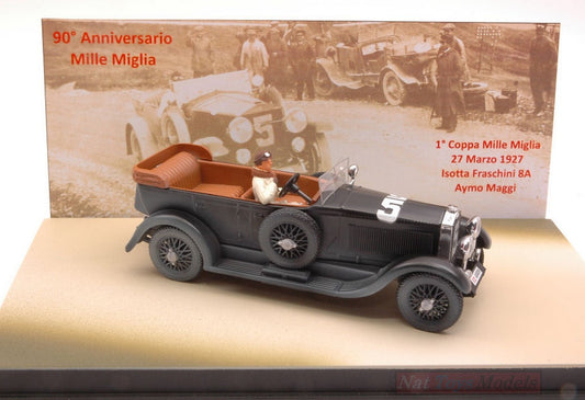 SCALE MODEL COMPATIBLE WITH ISOTTA FRASCHINI N.5 M.MIGLIA 1927 A.MAGGI 90th ANN.MMLIM.PCS 90 1:43 RIO RI4530P