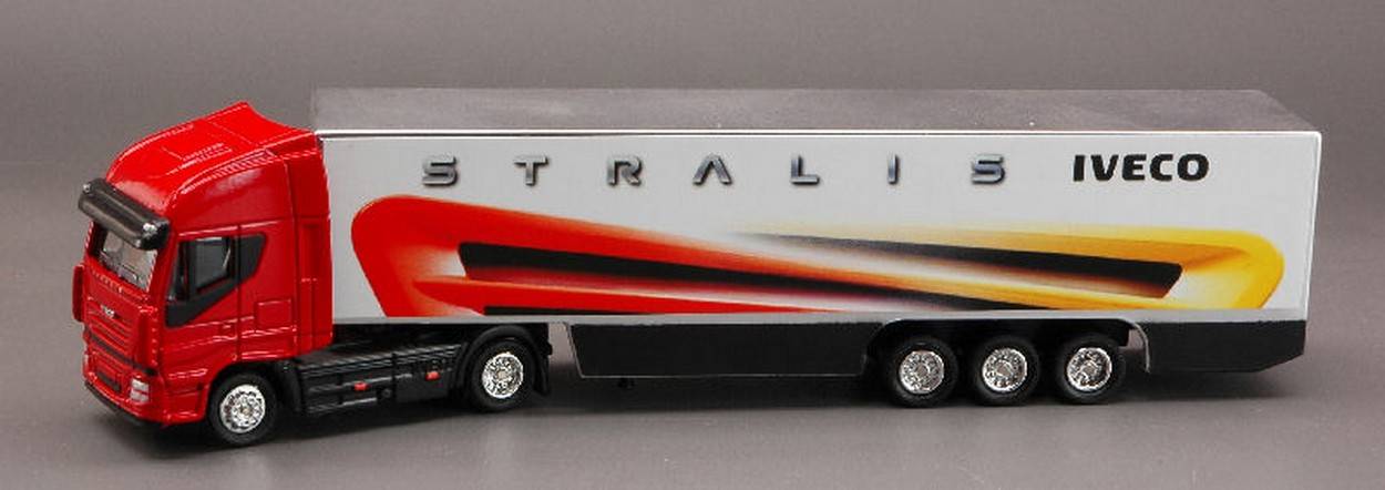 SCALE MODEL COMPATIBLE WITH IVECO STRALIS 1:87 NEW RAY NY46753E DIE CAST