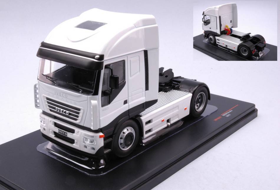 MODELE REDUIT COMPATIBLE AVEC IVECO STRALIS 2012 BLANC 1:43 IXO MODEL TR119