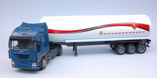 MODELLINO IN SCALA COMPATIBILE CON IVECO STRALIS AUTOBOTTE 1:43 NEW RAY NY15623C