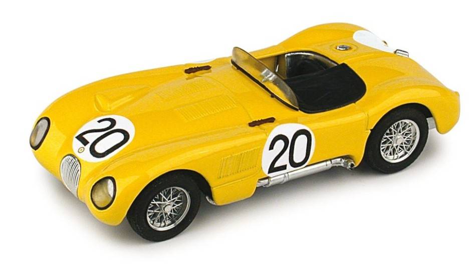 SCALE MODEL COMPATIBLE WITH JAGUAR C N.20 9th LM 1953 R.LAURENT-C.DE TORNACO 1:43 BRUMM BM0359