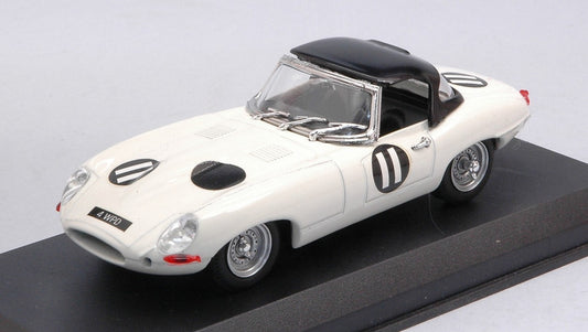 SCALE MODEL COMPATIBLE WITH JAGUAR AND SPYDER N.11 4th TOURIST TROPHY 1962 ROY SALVADORI 1:43 BEST MODEL BT9035