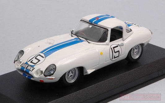 SCALE MODEL COMPATIBLE WITH JAGUAR AND TYPE SPYDER N.15 LM 1963 CUNNINGHAM-GROSSMAN 1:43 BEST MODEL BT9151-2