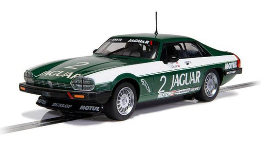 MODELLINO IN SCALA COMPATIBILE CON JAGUAR XJS DONINGTON ETCC SLOT 1:32 SCALEXTRIC C4254