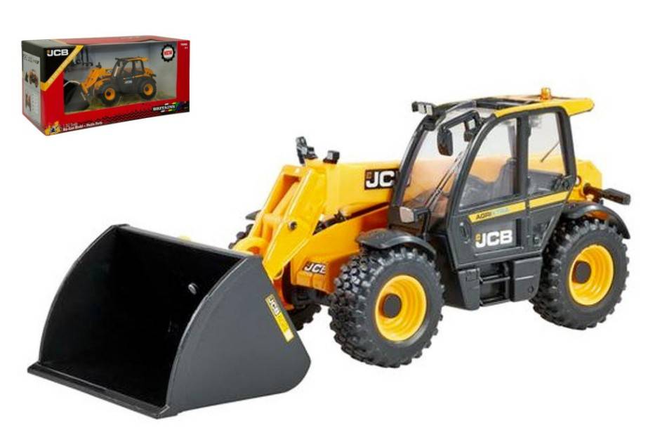 MODELLINO IN SCALA COMPATIBILE CON JCB 542-70 AGRIXTRA LOADALL 1:32 BRITAINS LC43325