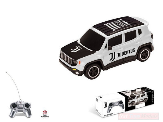 SCALE MODEL COMPATIBLE WITH JEEP RENEGADE JUVENTUS RADIO CONTROL 1:24 MONDO MOTORS MM63555