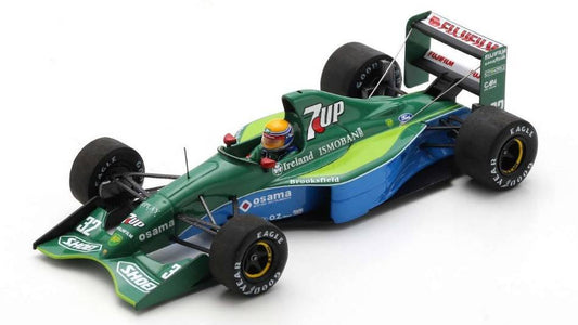 MODELLINO IN SCALA COMPATIBILE CON JORDAN 191 ROBERTO MORENO 1991 N.32 ITALIAN GP 1:43 SPARK MODEL S8080