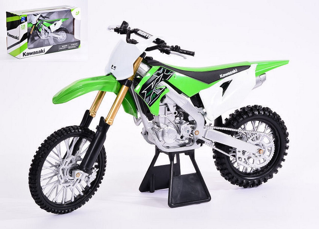 SCALE MODEL COMPATIBLE WITH KAWASAKI KX450 1:6 NEW RAY NY49653