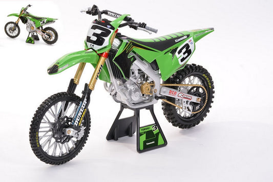 SCALE MODEL COMPATIBLE WITH KAWASAKI KX450 N.3 RACE TEAM ELI TOMAC 2019 1:6 NEW RAY NY49663