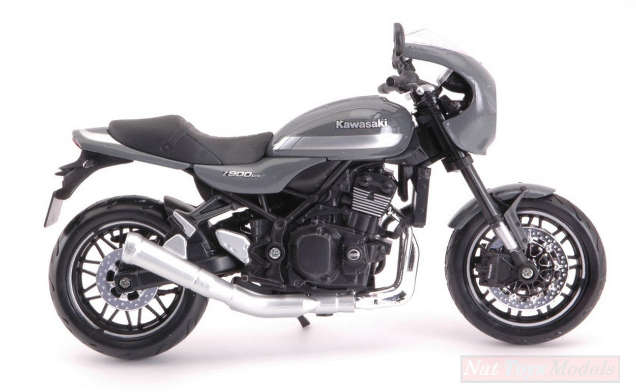 SCALE MODEL COMPATIBLE WITH KAWASAKI Z900RS CAFE GRAY 1:12 MAISTO MI18989Z