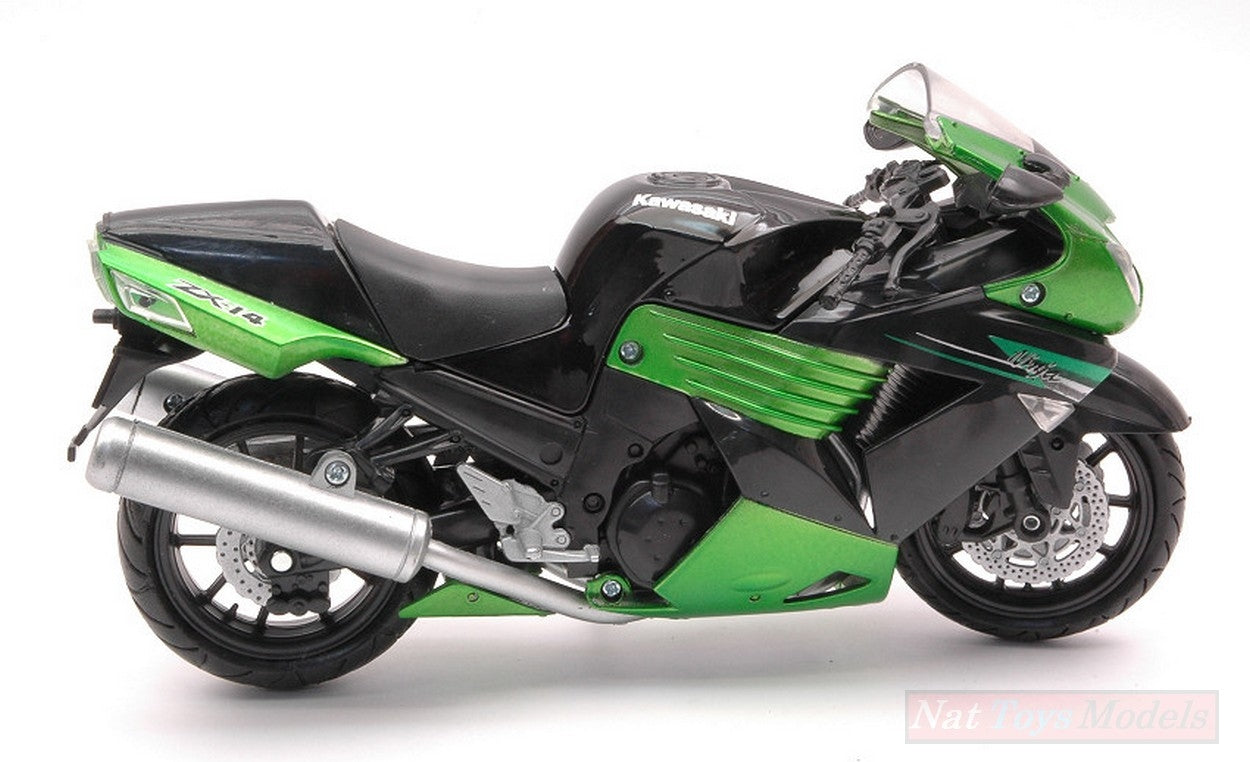 SCALE MODEL COMPATIBLE WITH KAWASAKI ZX14 1:12 NEW RAY NY43103K