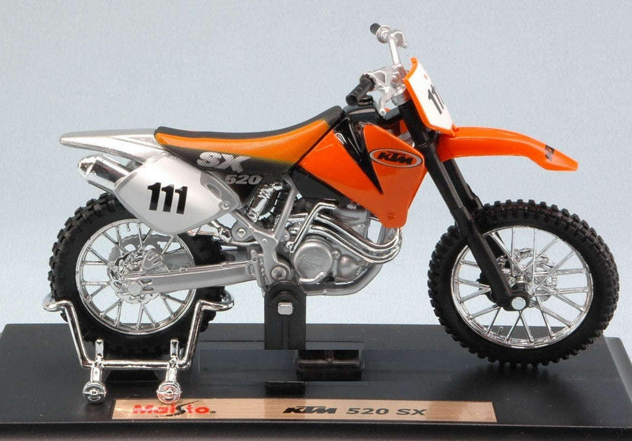 SCALE MODEL COMPATIBLE WITH KTM 520SX 1:18 MAISTO MI354Z