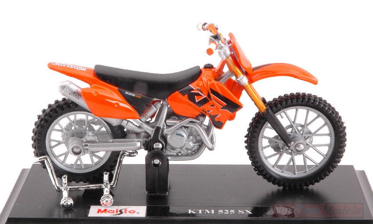 SCALE MODEL COMPATIBLE WITH KTM 525 SX 1:18 MAISTO MI04043O