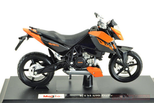 SCALE MODEL COMPATIBLE WITH KTM 690 DUKE 3 1:18 MAISTO MI09266B