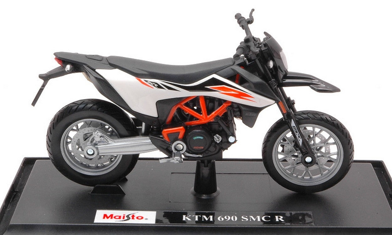 SCALE MODEL COMPATIBLE WITH KTM 690 SMC R 1:18 MAISTO MI19131