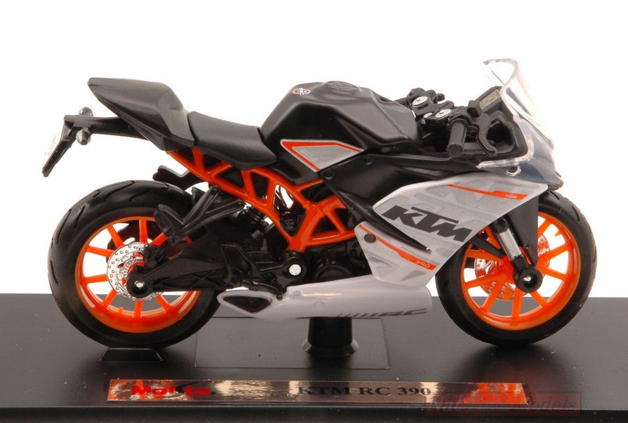 SCALE MODEL COMPATIBLE WITH KTM RC390 1:18 MAISTO MI14175