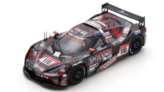 MODELLINO IN SCALA COMPATIBILE CON KTM X-BOW GT4 N.110 24 H NURBURGRING 2021 BOHR-MOLIG-ADORF-VON DER LADEN SPARK MODEL SG777