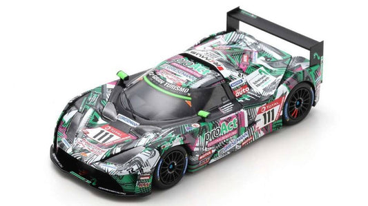 MODELLINO IN SCALA COMPATIBILE CON KTM X-BOW GT4 N.111 24 H NURBURGRING 2021 VOLTE-SANDTLER-GRIESEMANN-RONN SPARK MODEL SG772