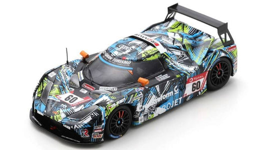 MODELLINO IN SCALA COMPATIBILE CON KTM X-BOW GT4 N.60 24 H NURBURGRING 2021 OSMAN-TEICHMANN-BRODMERKEL-OSMA SPARK MODEL SG779