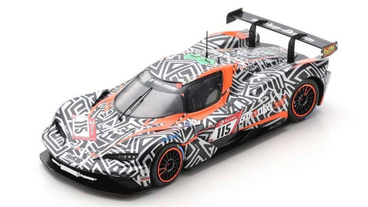 MODELLINO IN SCALA COMPATIBILE CON KTM X-BOW GTX N.115 24 H NURBURGRING 2021 BREUER-HAMMEL-HEINEMANN-SCHMID SPARK MODEL SG765