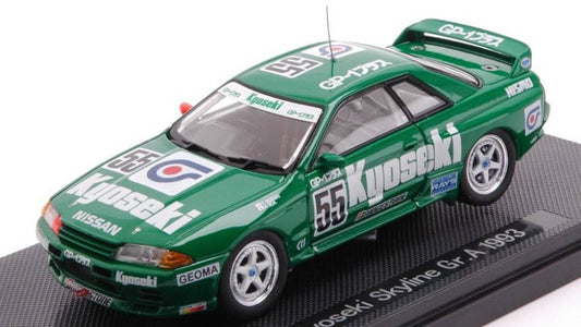 MODELLINO IN SCALA COMPATIBILE CON KYOSEKI SKYLINE N.55 Gr.A 1993 T.SUZUKI-A.IIDA 1:43 EBBRO EB44158