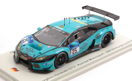 MODÈLE RÉDUIT COMPATIBLE AVEC LAMBORGHINI HURACAN GT3 N.25 24 H NURBURGR.2016 STOLZ-KONRAD-ZOC.-F.1:43 SPARK MODEL SG573