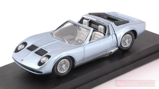 SCALE MODEL COMPATIBLE WITH LAMBORGHINI MIURA ROADSTER BERTONE MOTOR SHOW BRUSSELS 1968 1:43 RIO RI4579