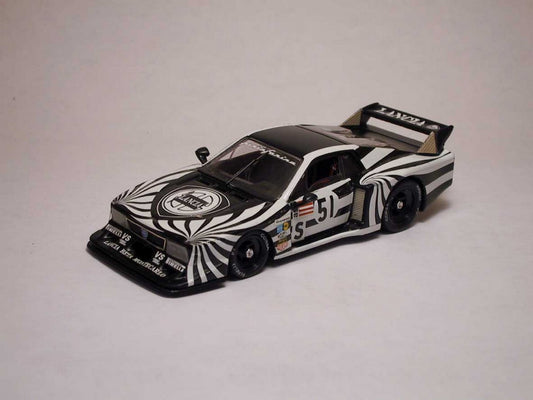 MODELE REDUIT COMPATIBLE AVEC LANCIA BETA MONTECARLO N.51 DNF SILVERSTONE 1979 R.PATRESE-W.ROHRL 1:43 MEILLEUR MODELE BT9168