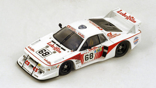 SCALE MODEL COMPATIBLE WITH LANCIA BETA MONTECARLO TURBO N.68 14th LM 1981 FINOTTO-PIANTA-SCHON 1:43 SPARK MODEL S1895