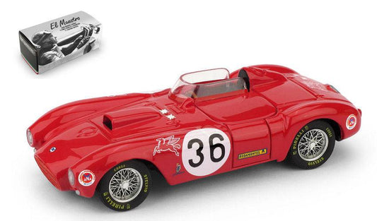 MODELE REDUIT COMPATIBLE AVEC LANCIA D 24 N.36 CARRERA MEXIQUE 1953 JMFANGIO 1:43 BRUMM BM0205