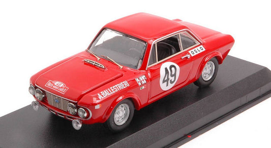 MODELLINO IN SCALA COMPATIBILE CON LANCIA FULVIA 1.6 COUPE' HF N.49 MONTE CARLO 1970 BALLESTRIERI-AUDETTO BEST MODEL BT9816