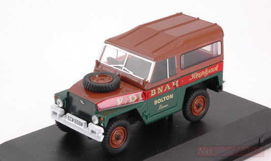 SCALE MODEL COMPATIBLE WITH LAND ROVER LIGHTWEIGHT HARD TOP FRED DIBNAH 1:43 OXFORD OXF43LRL006