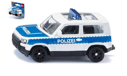 MODÈLE RÉDUIT COMPATIBLE AVEC BLISTER POLICE LAND ROVER 78x36x35 SIKU SK1569