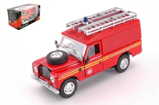 SCALE MODEL COMPATIBLE WITH LAND ROVER SERIES III 109 FIRE BRIGADE 1:43 CARARAMA CACR039