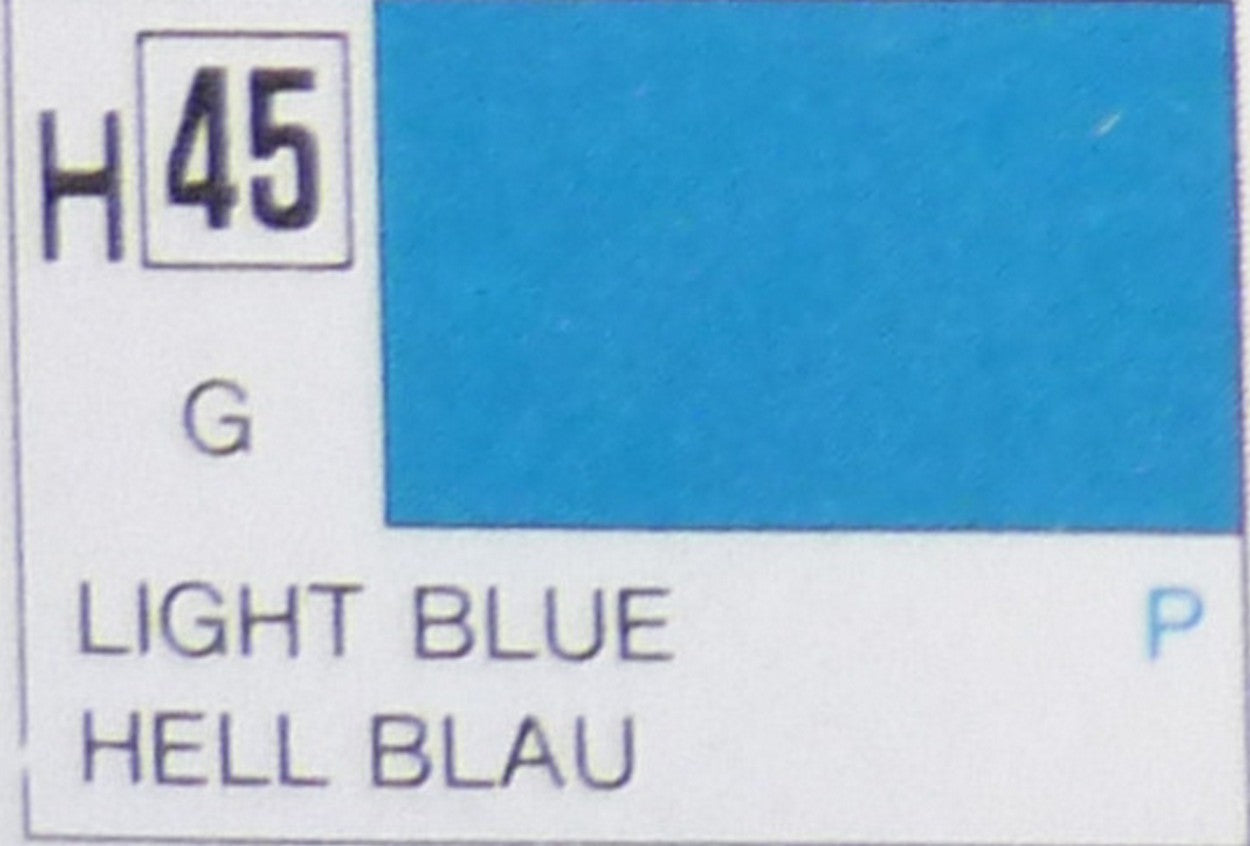 COLORI MODELLISMO LIGHT BLUE SEMI-GLOSS ml 10 Pz.6 GUNZE GU0045