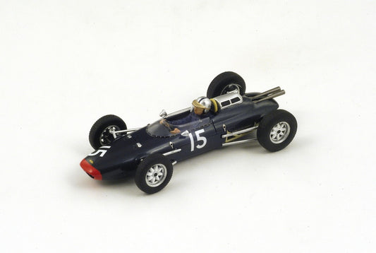 MODELLINO IN SCALA COMPATIBILE CON LOLA MK4 R.SALVADORI 1962 N.15 RETIRED GERMAN GP 1:43 SPARK MODEL S4268