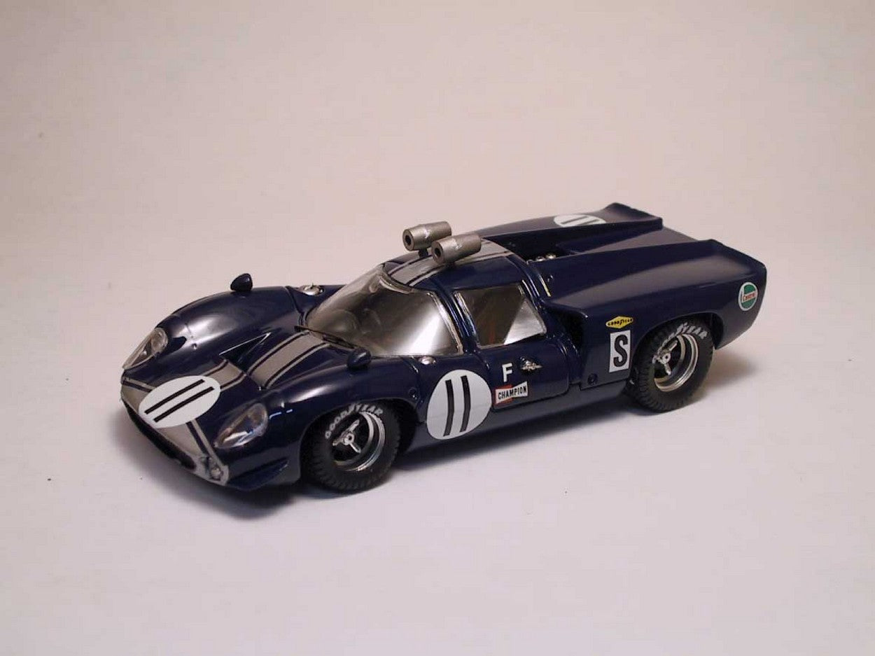 MODELLINO IN SCALA COMPATIBILE CON LOLA T70 COUPE N.11 DNF 12H SEBRING 1968 DE UDY-DIBLEY 1:43 BEST MODEL BT9172