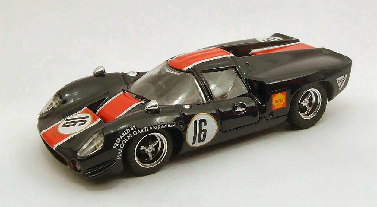 MODELLINO IN SCALA COMPATIBILE CON LOLA T70 COUPE N.16 RETIRED NORISRING 1969 B.MUIR 1:43 BEST MODEL BT9439