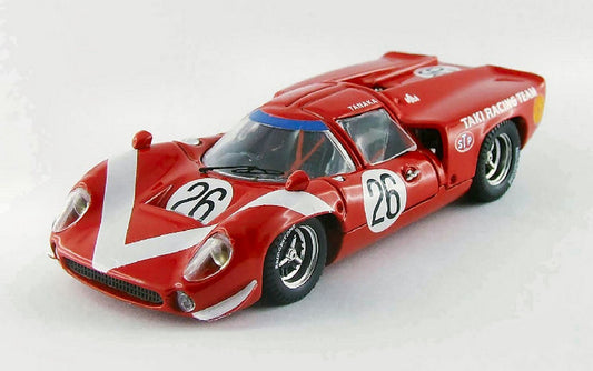 SCALE MODEL COMPATIBLE WITH LOLA T70 COUPE N.26 GP JAPAN 1968 K.TANAKA 1:43 BEST MODEL BT9503