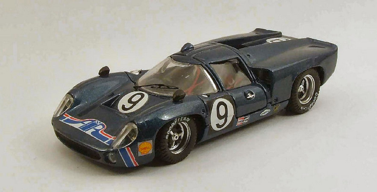 MODELLINO IN SCALA COMPATIBILE CON LOLA T70 COUPE' N.9 7th 24 H DAYTONA 1969 D.JORDAN-S.PATRICK 1:43 BEST MODEL BT9477